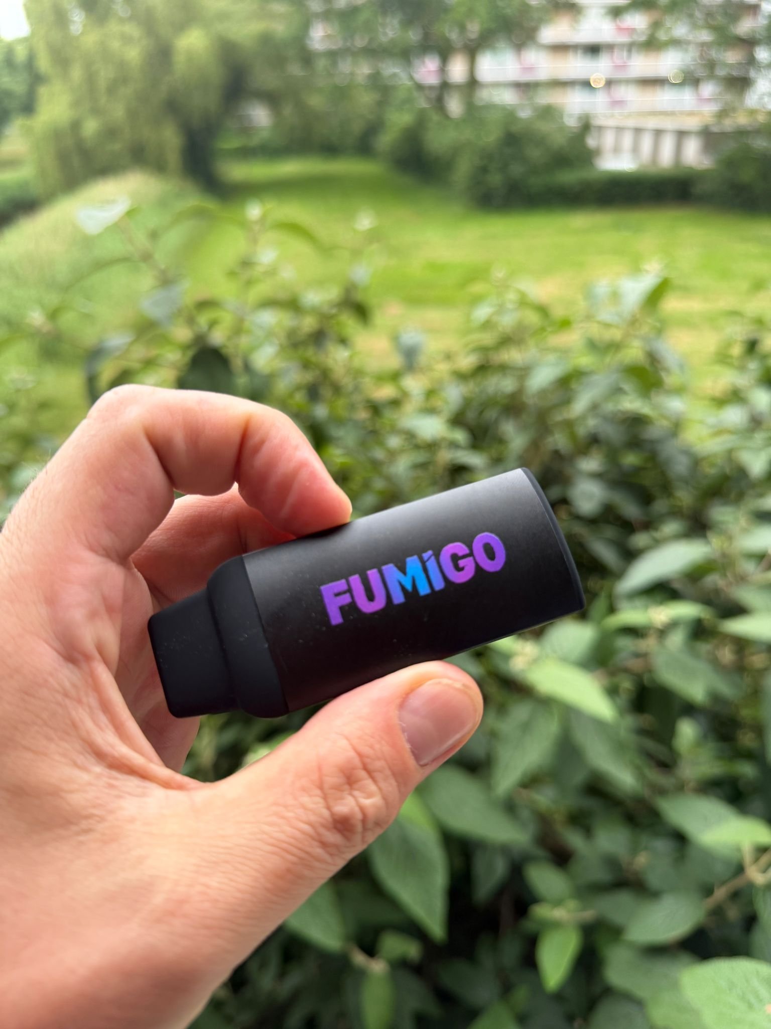 Fumigo in hand